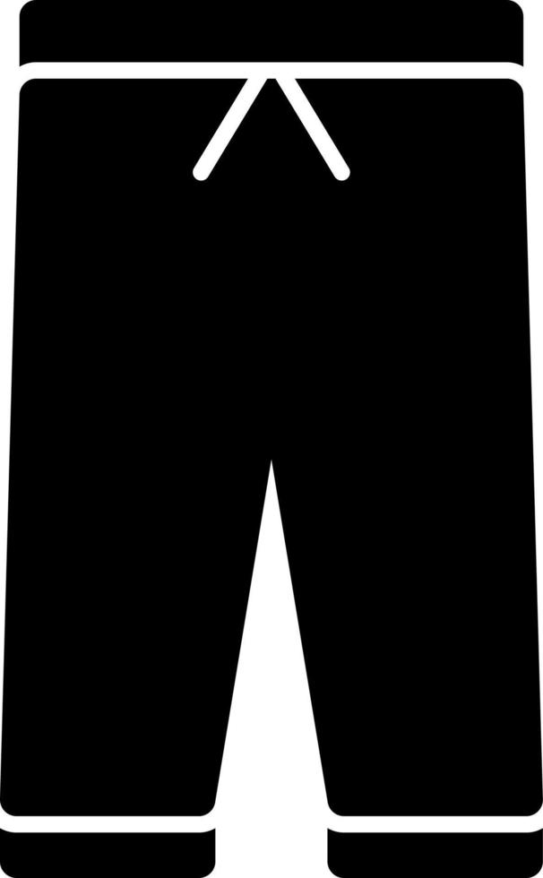 conception d'icône de vecteur de pantalon