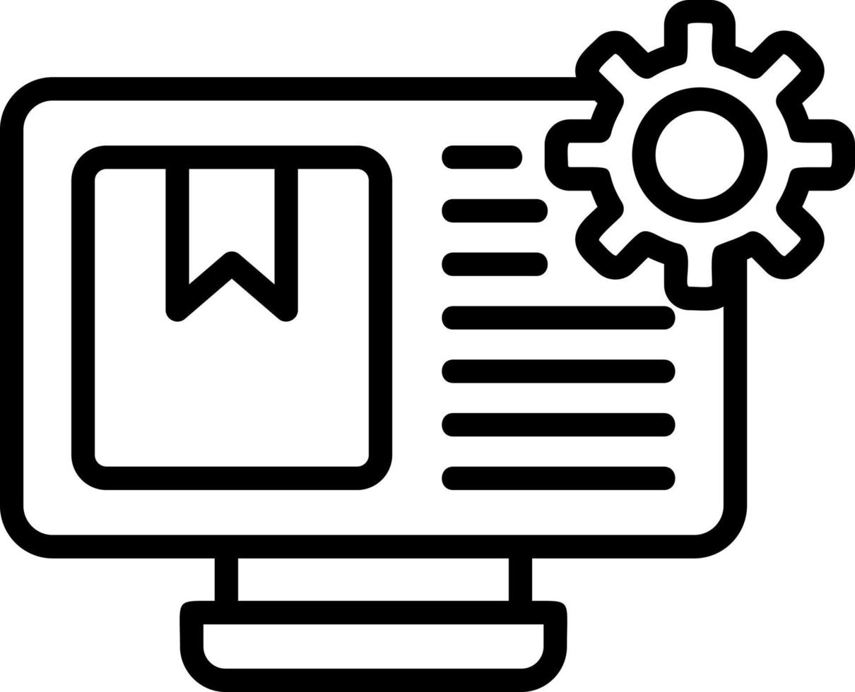 conception d'icône vectorielle de système de gestion de contenu vecteur