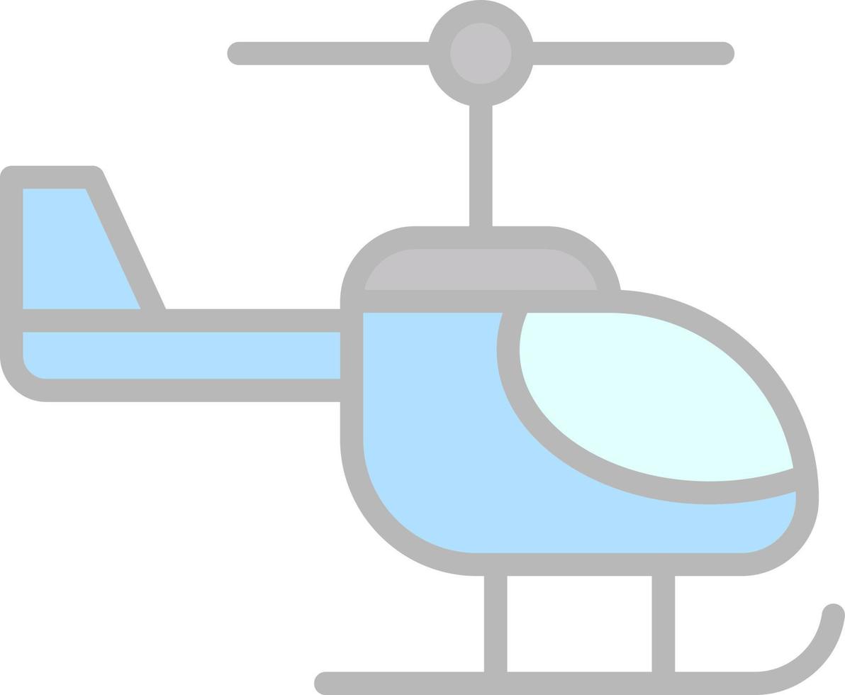 conception d'icône de vecteur d'hélicoptère