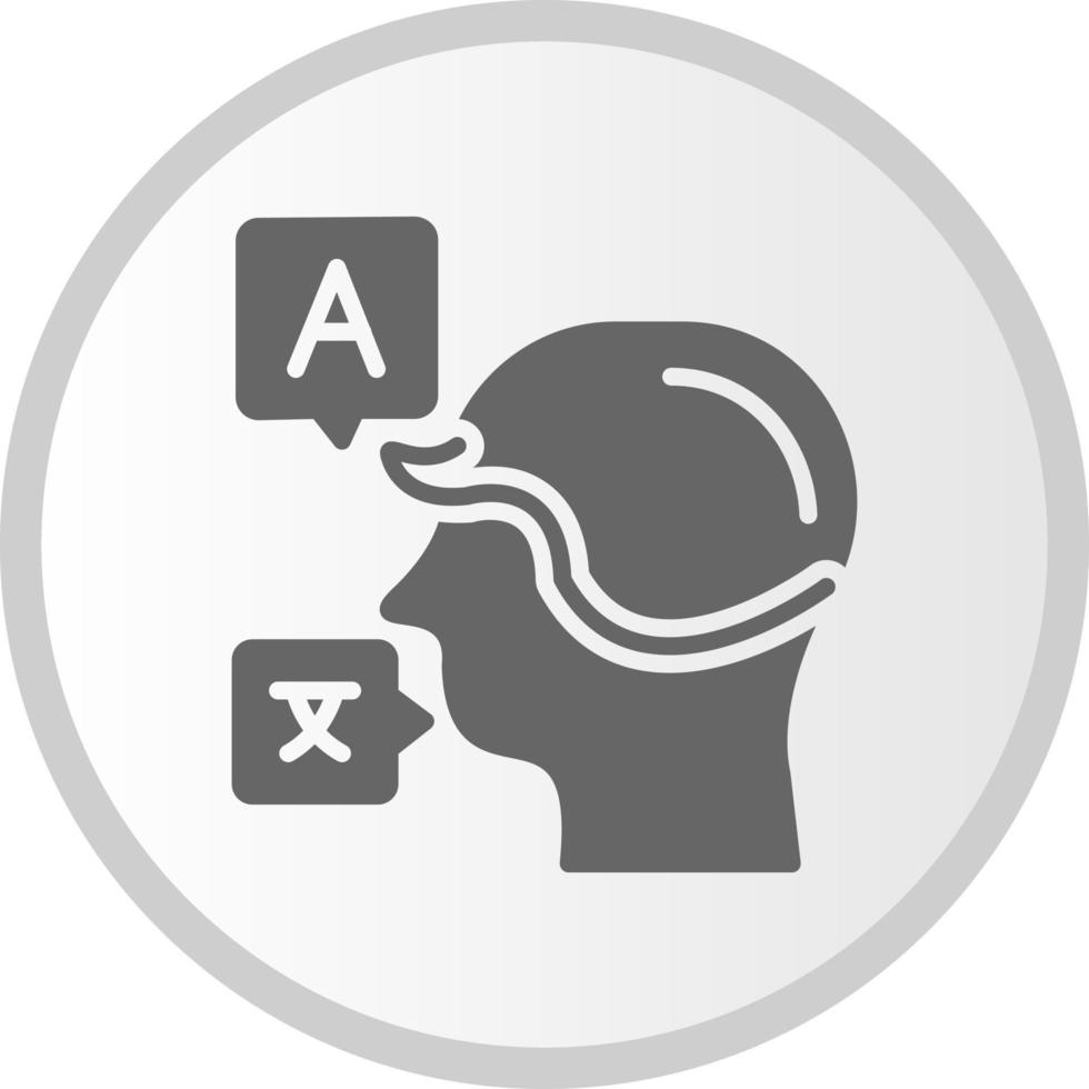 icône de vecteur bilingue