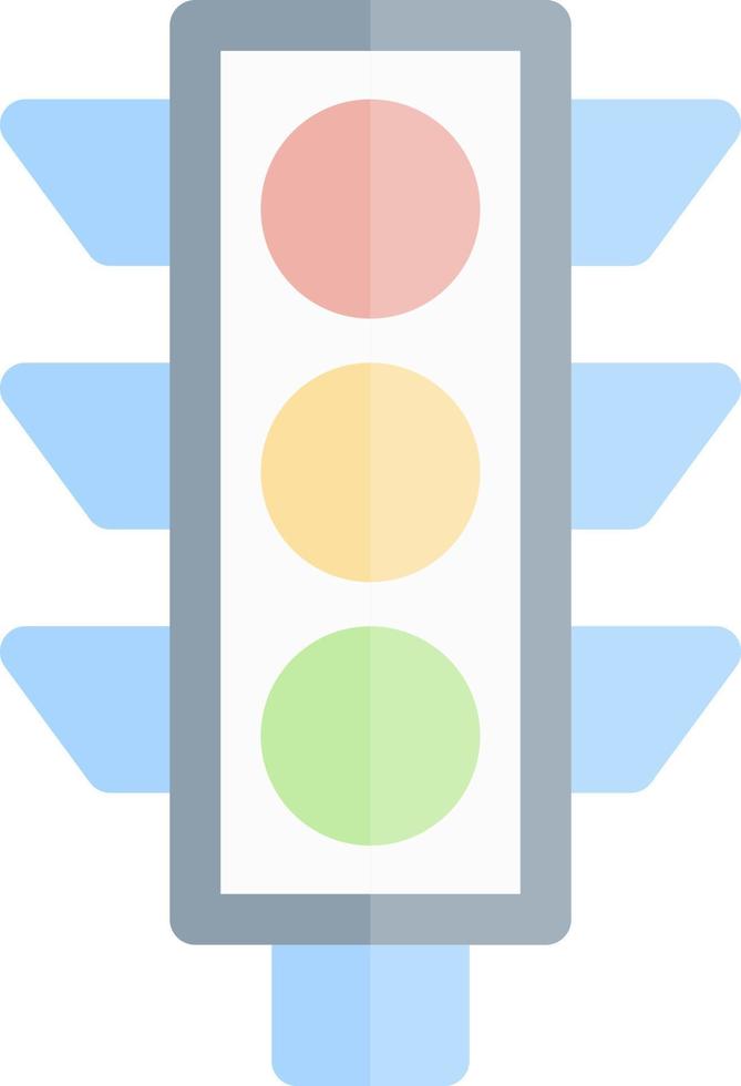 conception d'icône de vecteur de feu de circulation