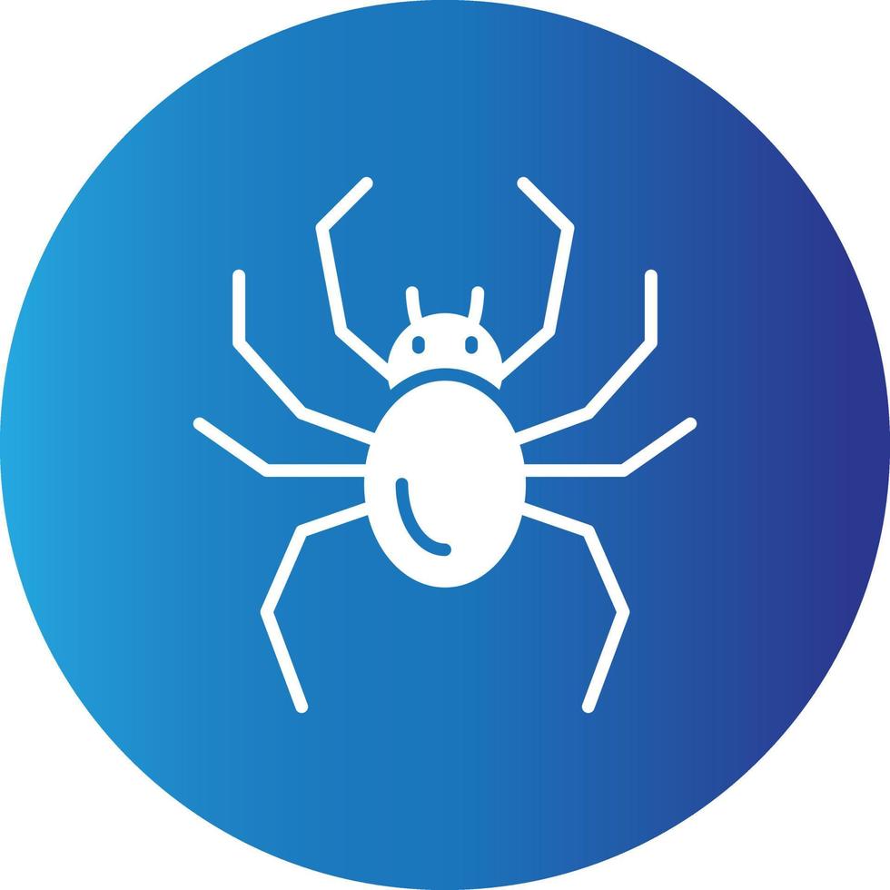 icône de création d'araignée vecteur