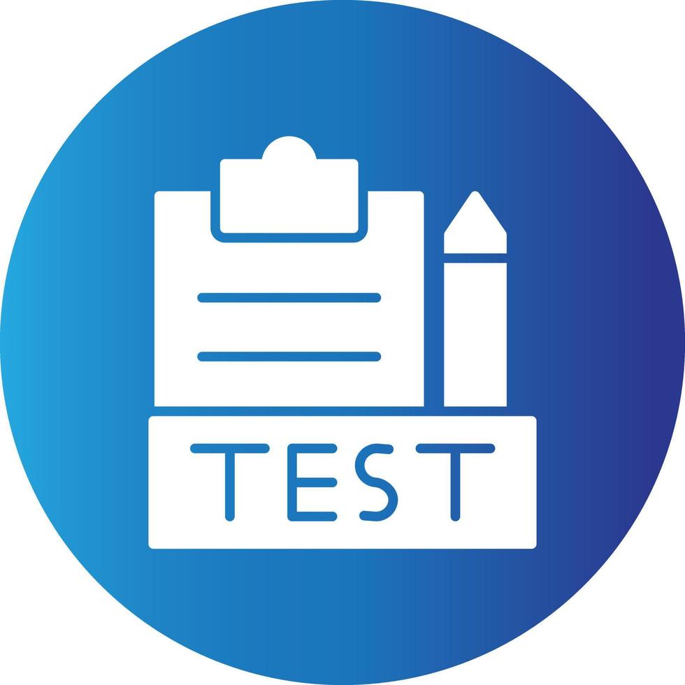 7 - icône de création de test vecteur