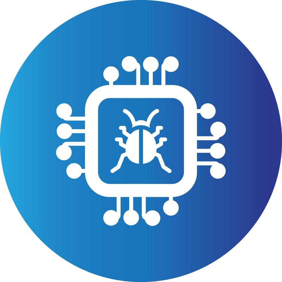 icône de création de processeur vecteur