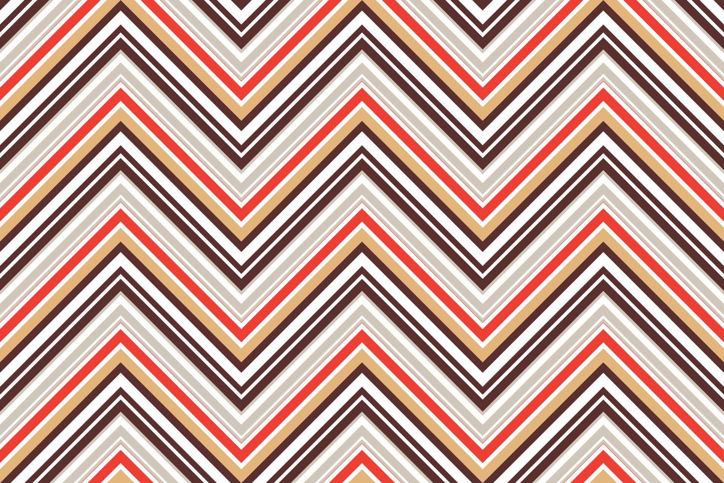 arrière-plan géométrique à motif chevron en zigzag rétro pour papier peint, papier cadeau, impression de tissu, meubles. impression en zigzag. ornement peint inhabituel de coups de pinceau. vecteur