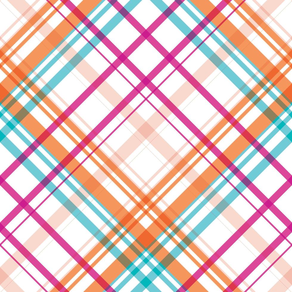 Le textile de conception de motifs à carreaux est un tissu à motifs composé de bandes entrecroisées, horizontales et verticales de plusieurs couleurs. les tartans sont considérés comme une icône culturelle de l'écosse. vecteur
