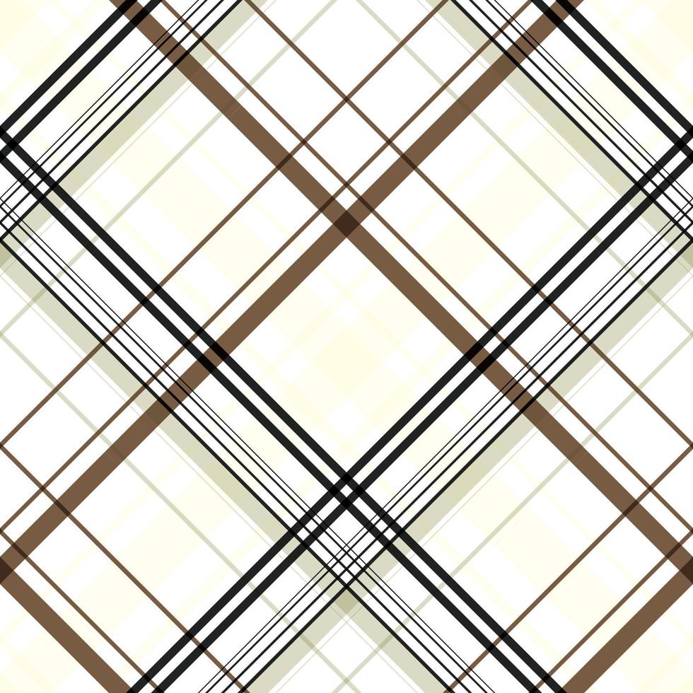 Le textile sans couture à carreaux est un tissu à motifs composé de bandes entrecroisées, horizontales et verticales de plusieurs couleurs. les tartans sont considérés comme une icône culturelle de l'écosse. vecteur