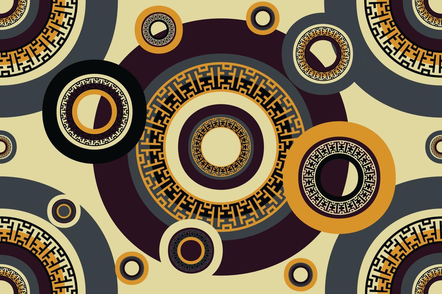 tissu kente imprimé motif tribal harmonieux motif oriental ethnique traditionnel pour l'arrière-plan. broderie folklorique, indienne, scandinave, gitane, mexicaine, tapis africain, papier peint. vecteur