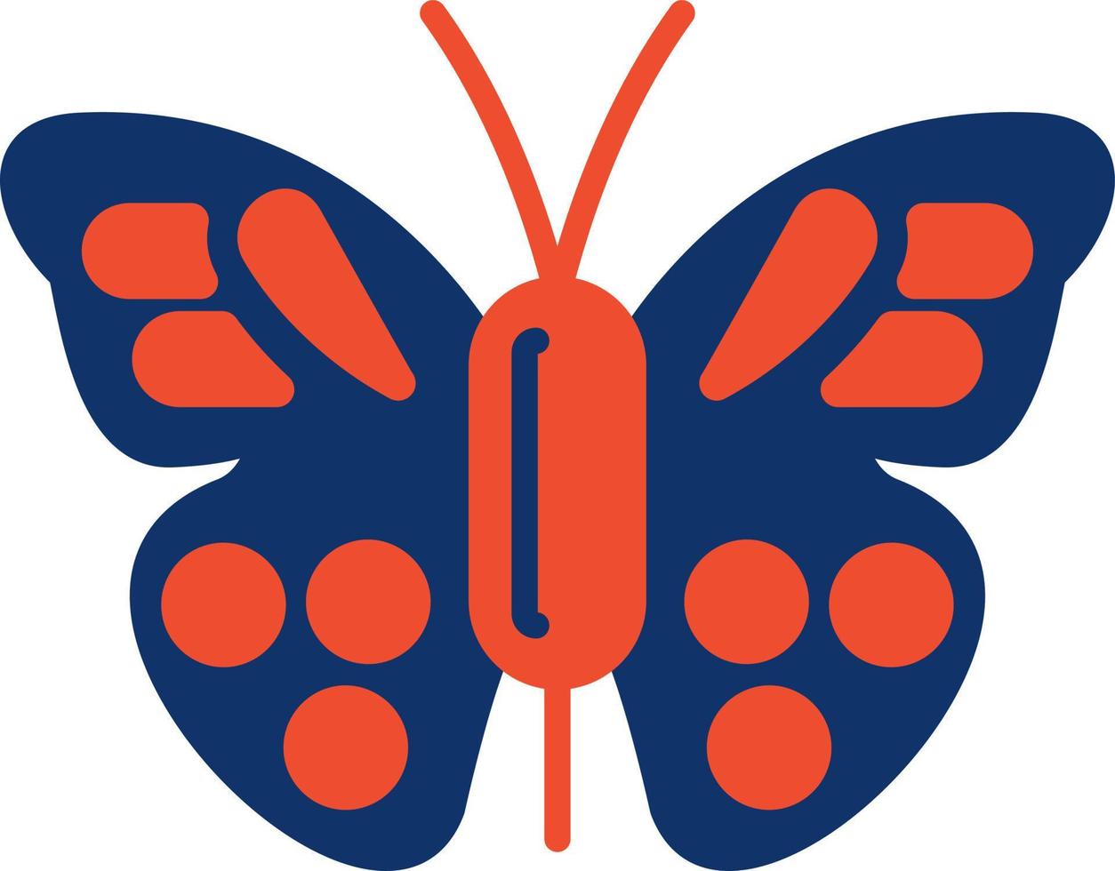 conception d'icône créative papillon vecteur