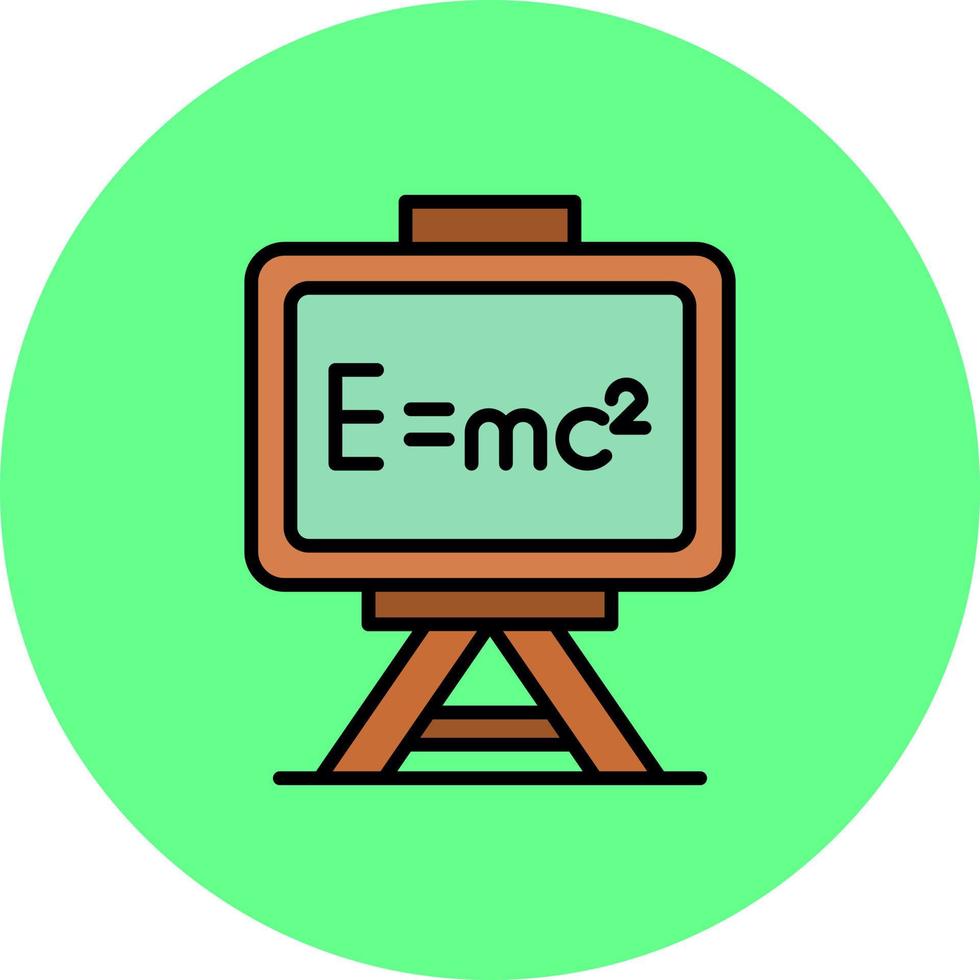 conception d'icône créative de relativité vecteur