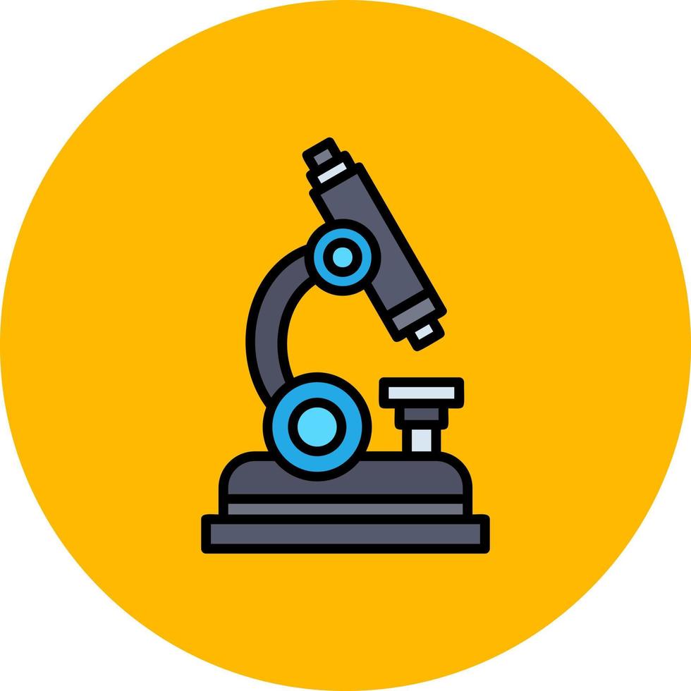 conception d'icône créative microscope vecteur