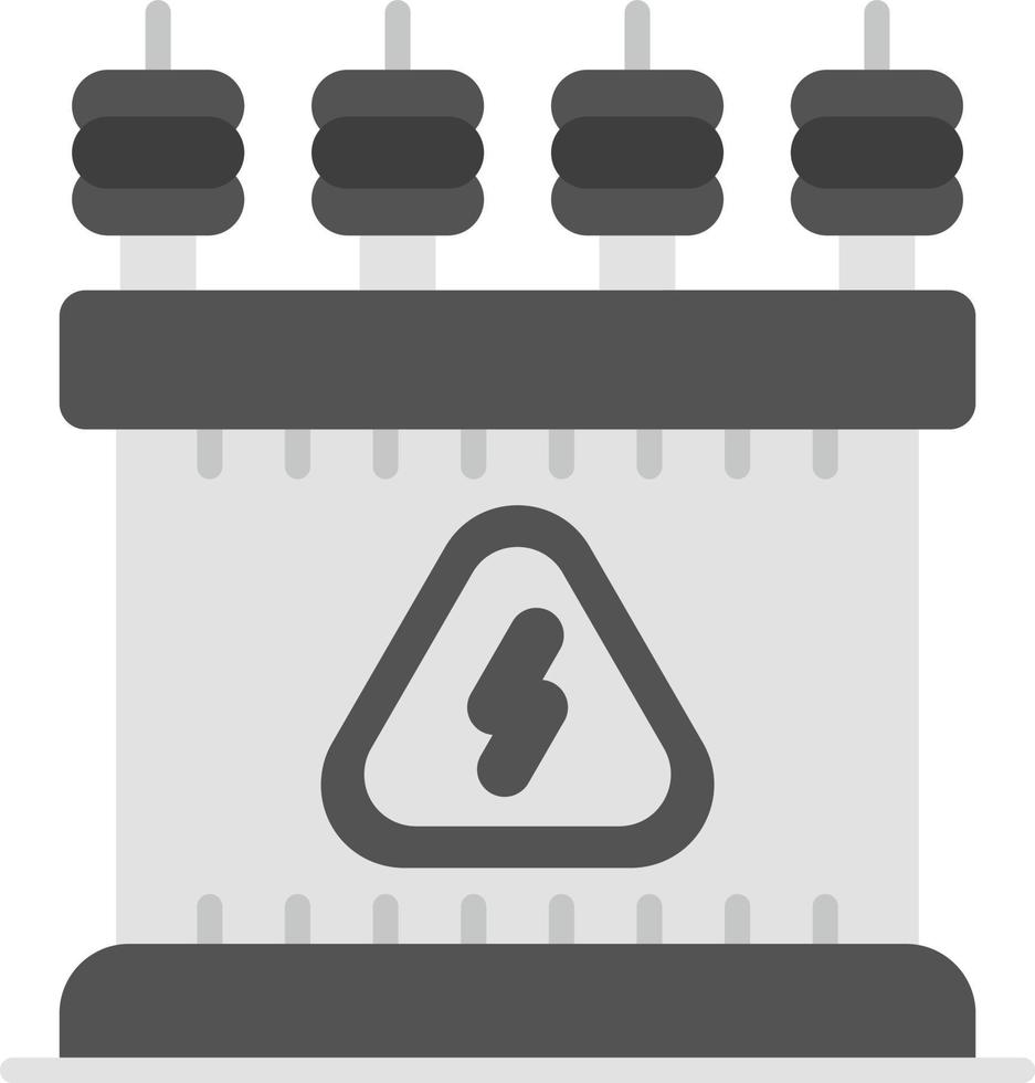 conception d'icône créative de transformateur de puissance vecteur