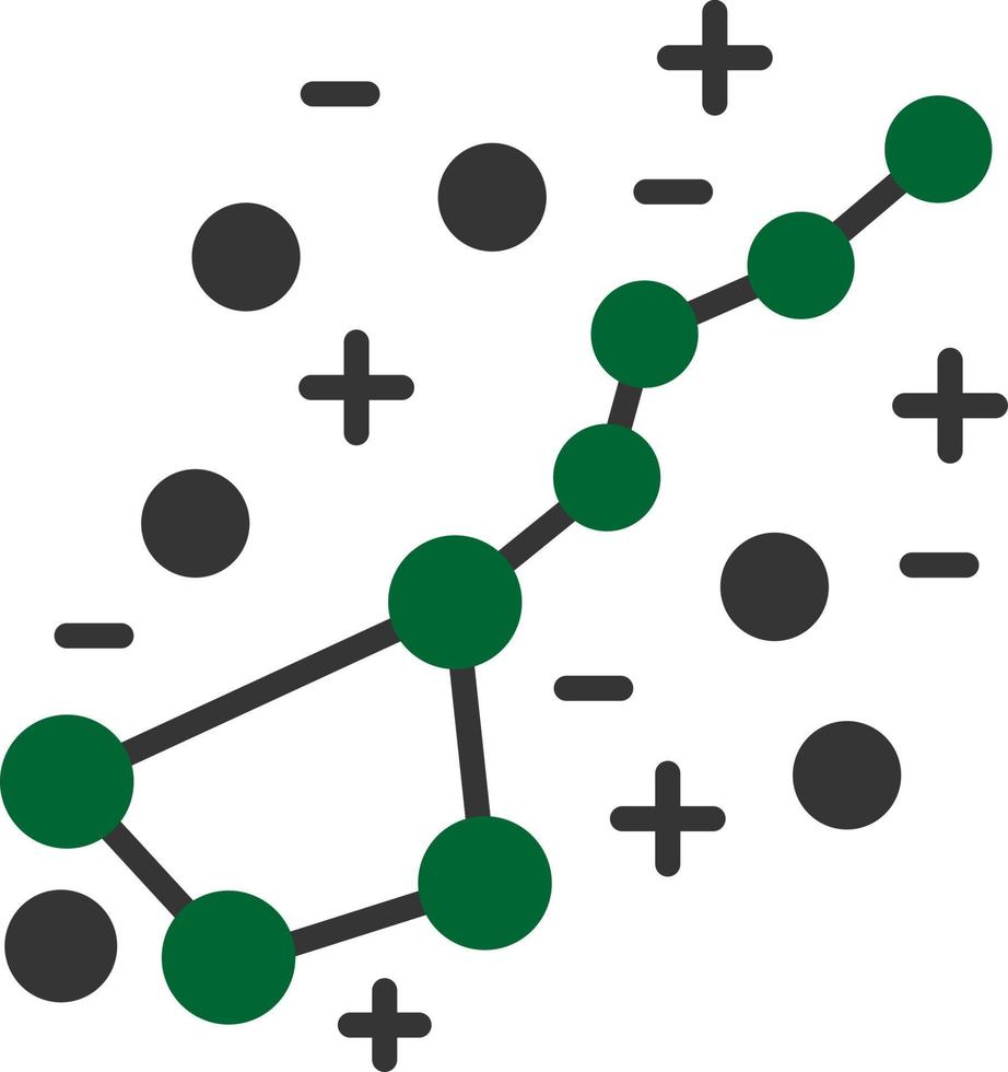 conception d'icône créative constellation vecteur