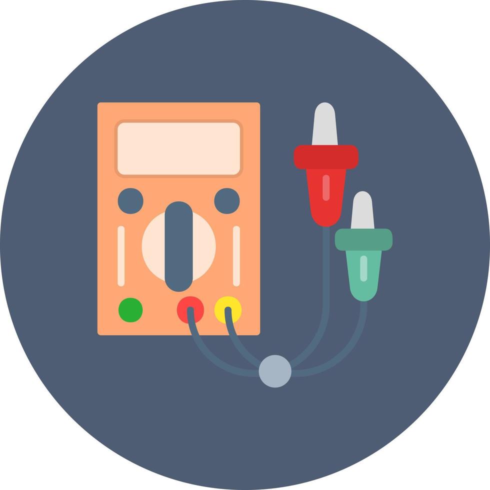 conception d'icône créative testeur électrique vecteur