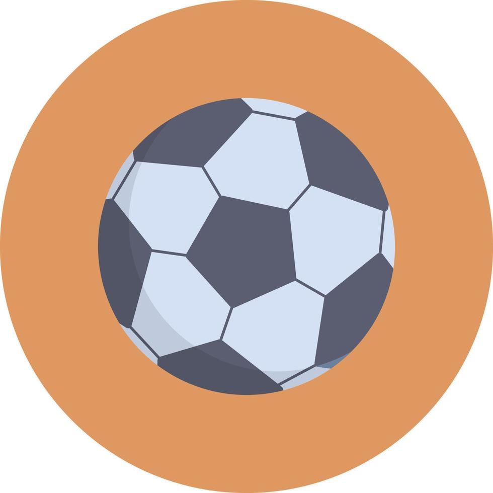 conception d'icône créative de football vecteur