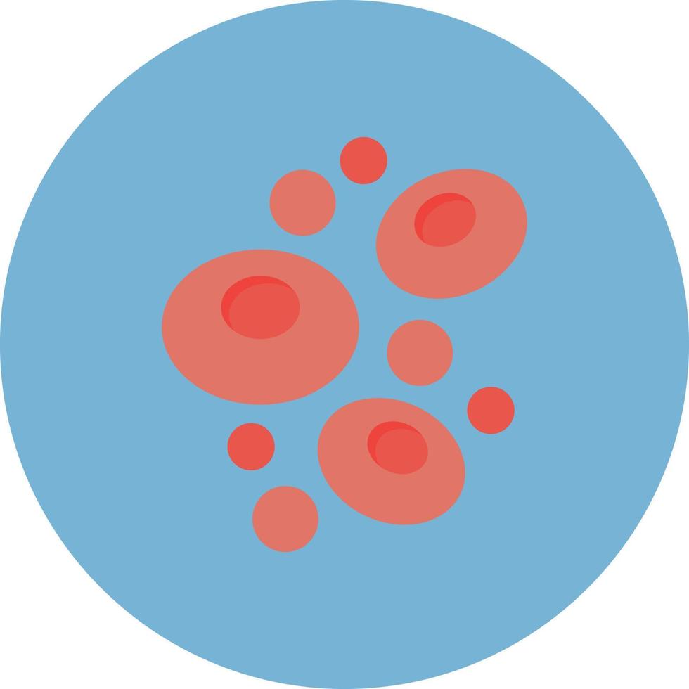 conception d'icône créative de cellules souches vecteur