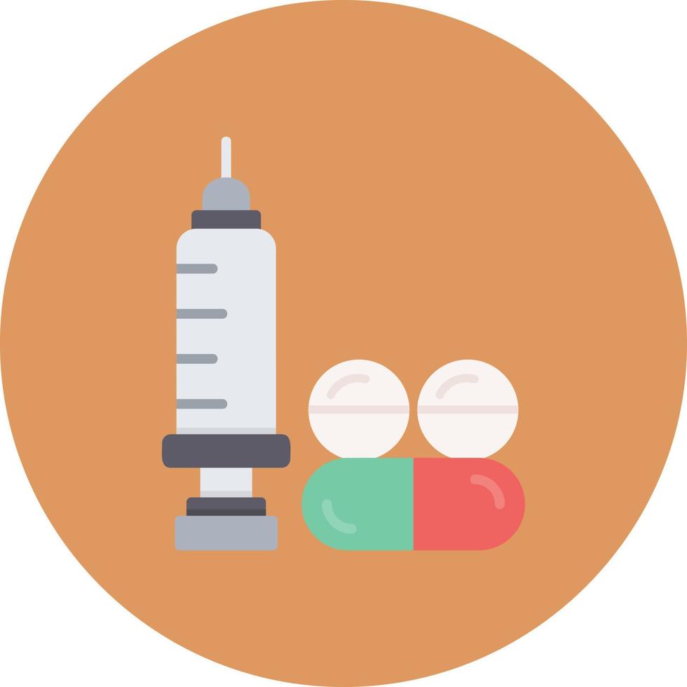 conception d'icônes créatives de médicaments vecteur