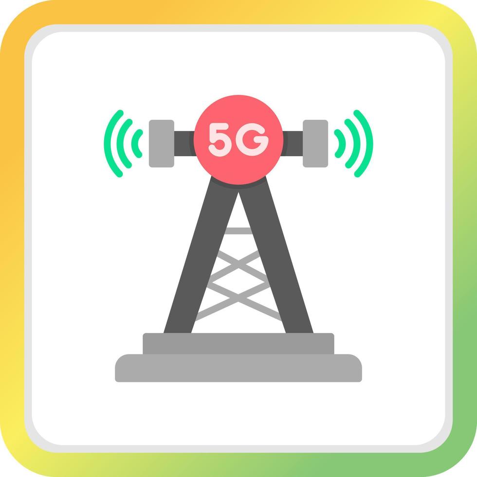 conception d'icône créative d'antenne vecteur