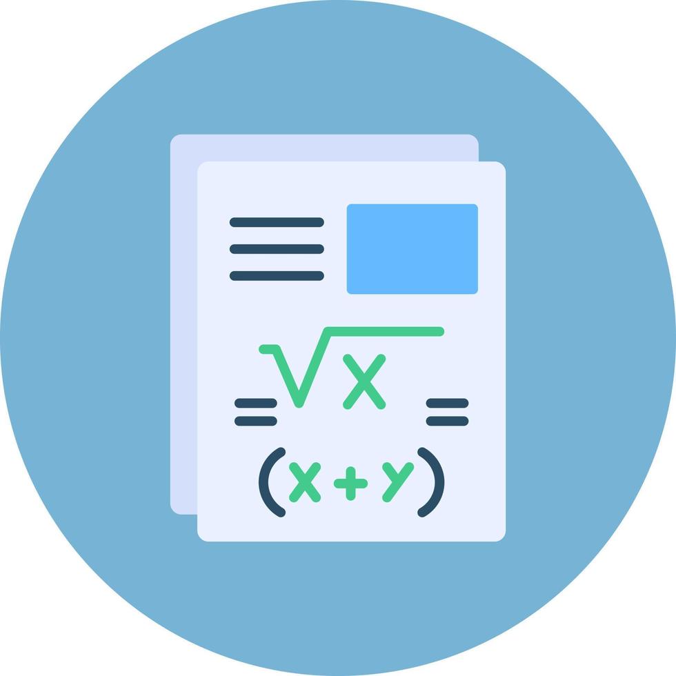 conception d'icônes créatives mathématiques vecteur