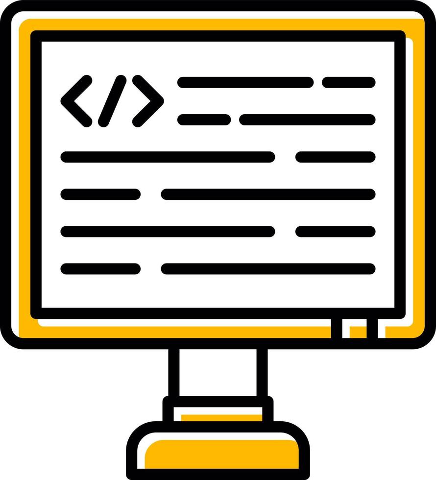 conception d'icône de création de code vecteur