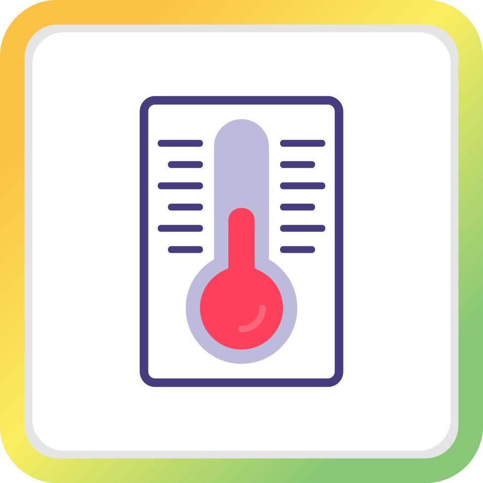 conception d'icône créative thermomètre vecteur