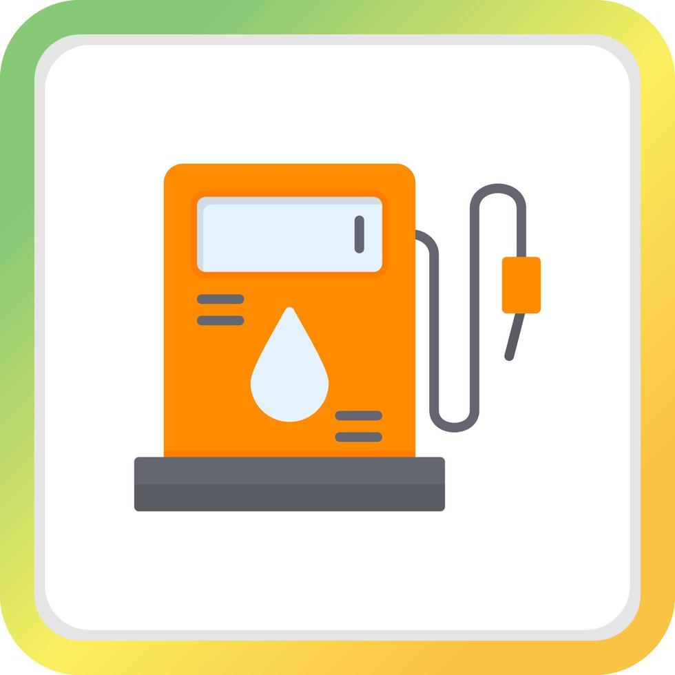 conception d'icône créative de carburant vecteur