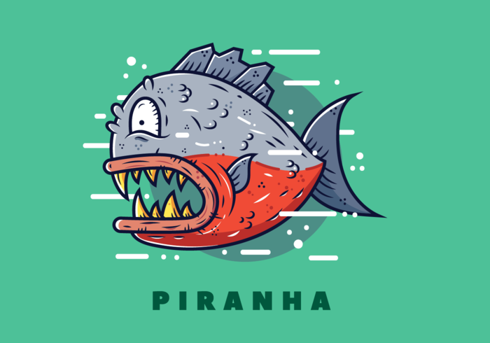 vecteur piranha gratuit