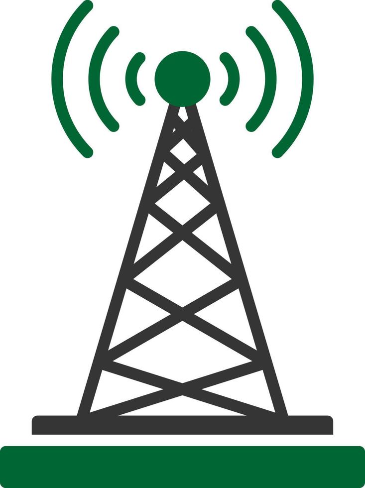 conception d'icône créative d'antenne vecteur