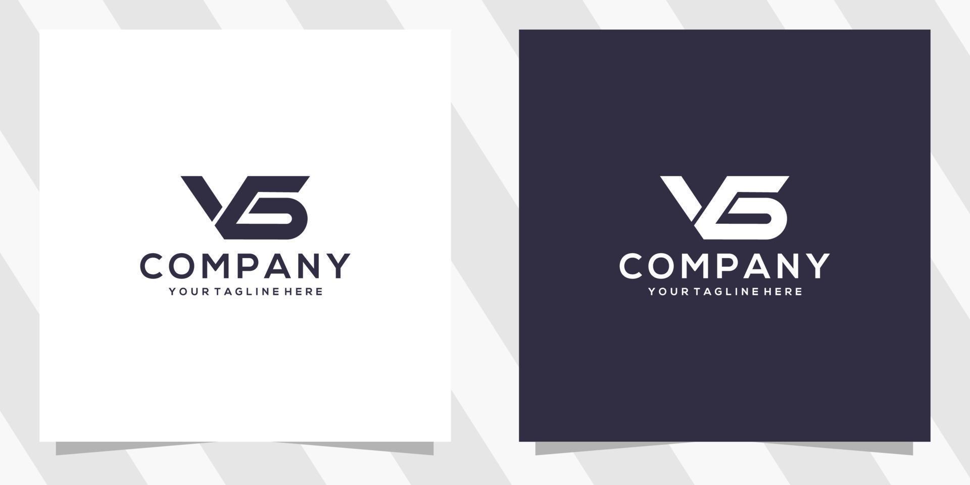 création de logo lettre vg gv vecteur