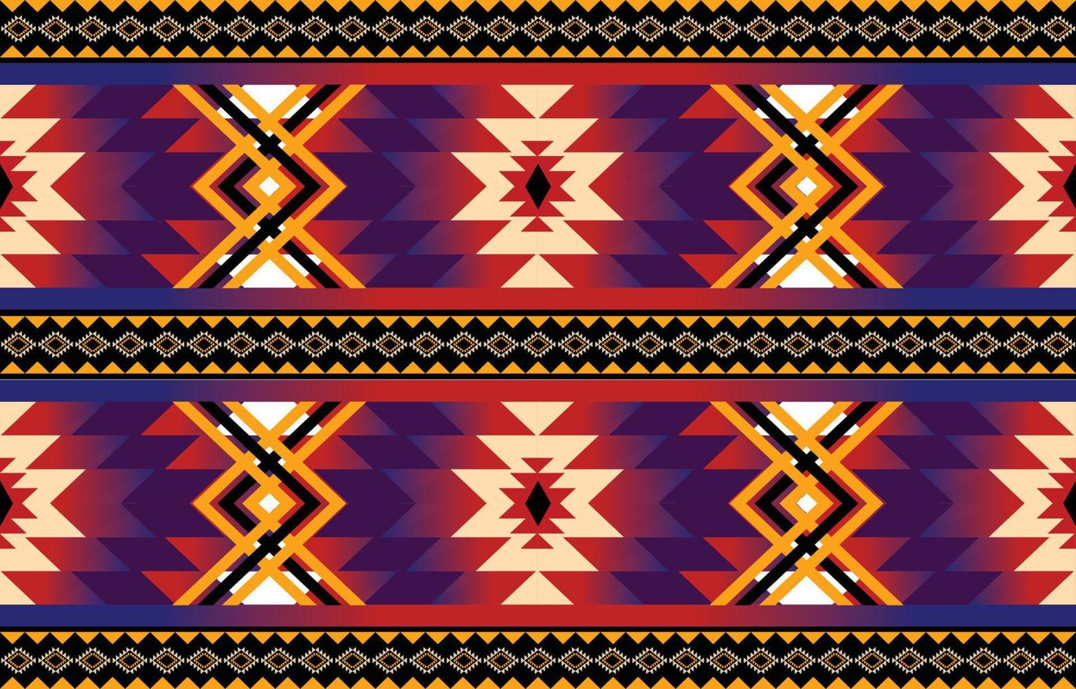 vecteur de motif géométrique ethnique. motif aztèque indigène afro-américain mexicain indonésie et éléments de motif bohème. conçu pour le fond, le papier peint, l'impression, l'emballage, la tuile, le motif aztèque batik.vector