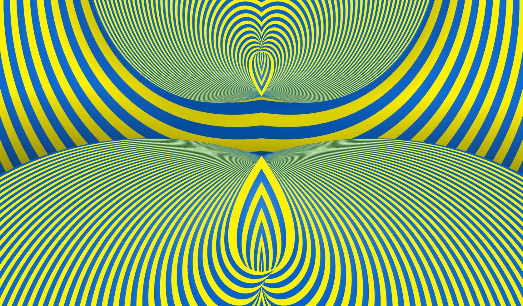 arrière-plan simple de vecteur. rayures en spirale dans un style pop art vecteur