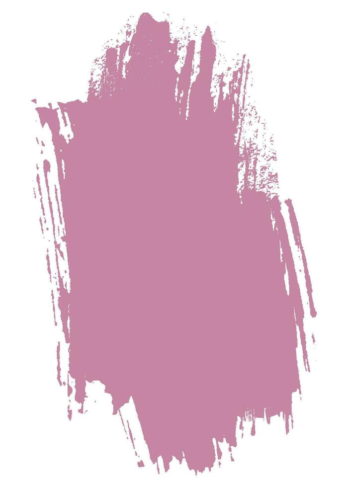 modèle de trait de pinceau de couleur rose vecteur