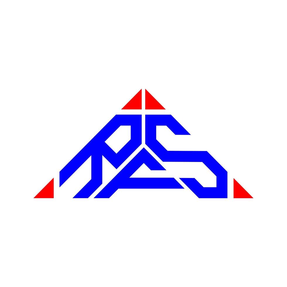 conception créative du logo de lettre rfs avec graphique vectoriel, logo rfs simple et moderne. vecteur