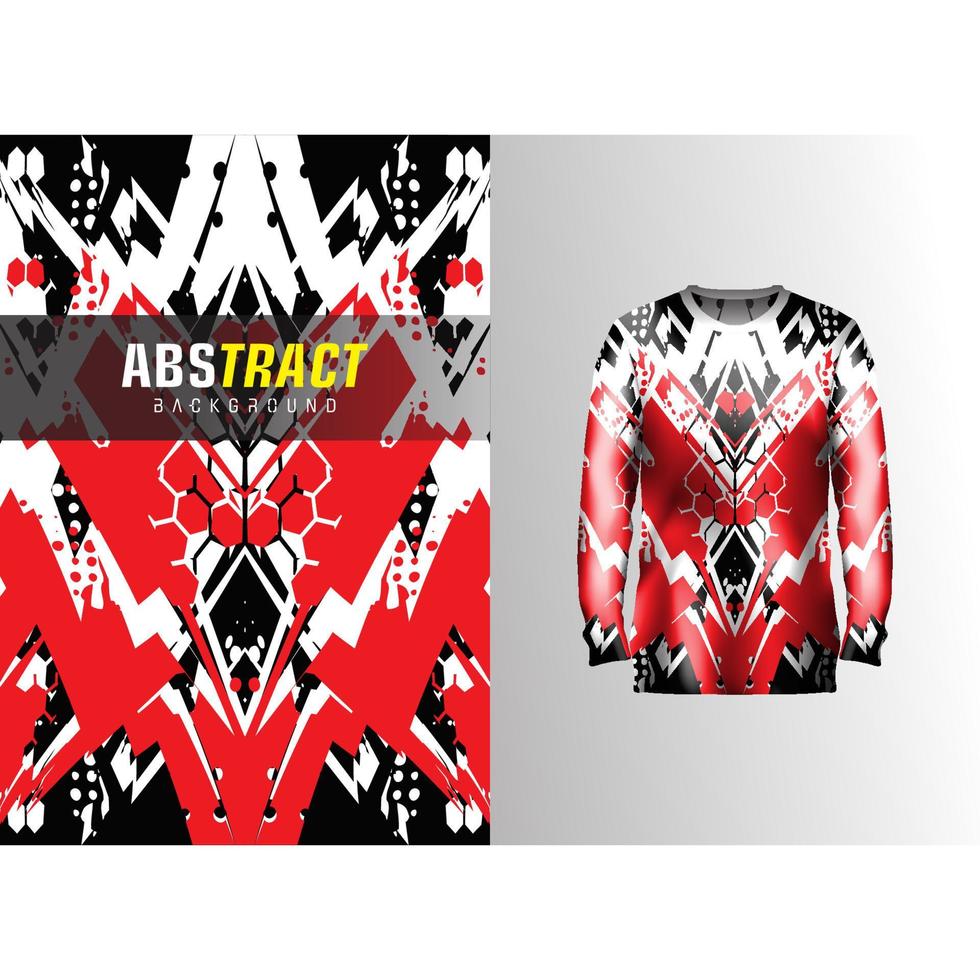 illustration de fond de texture abstraite pour maillot de sport vecteur