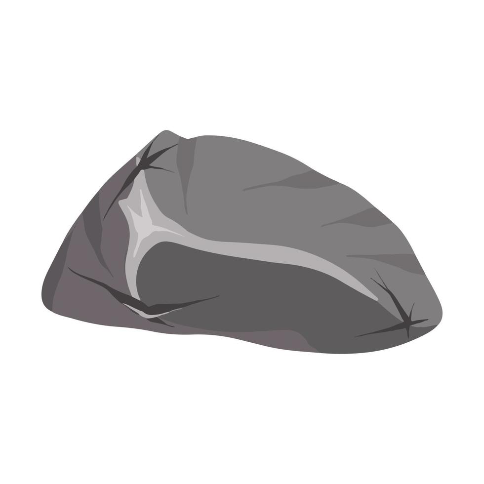 pavé gris. élément de la nature et des montagnes. articles pour la décoration et le fond. dessin animé plat vecteur