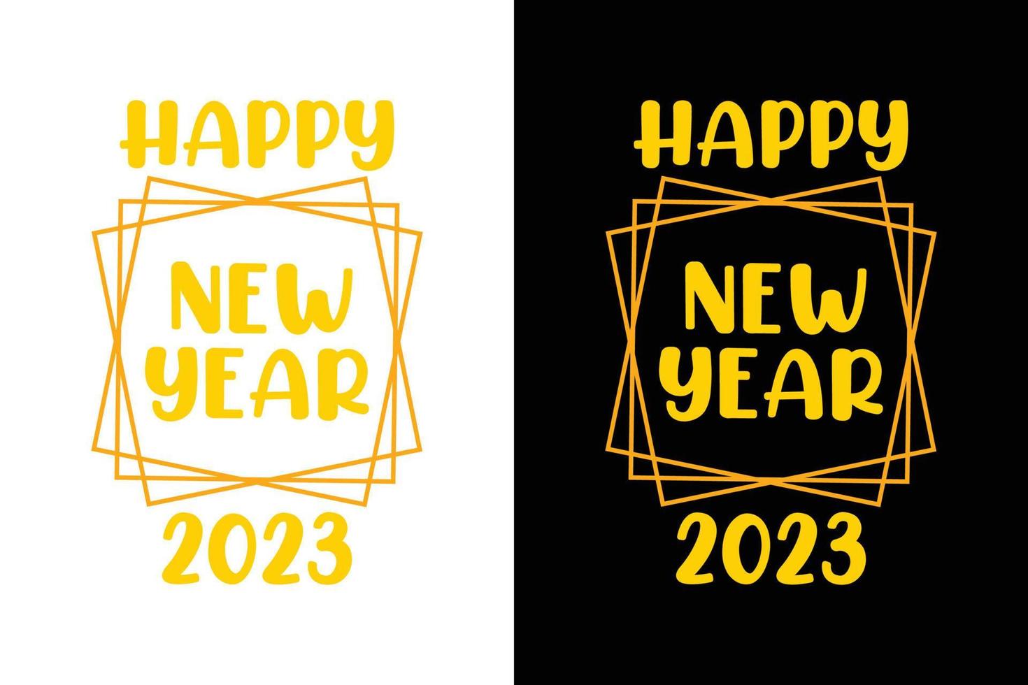 bonne année 2023 t-shirt vecteur