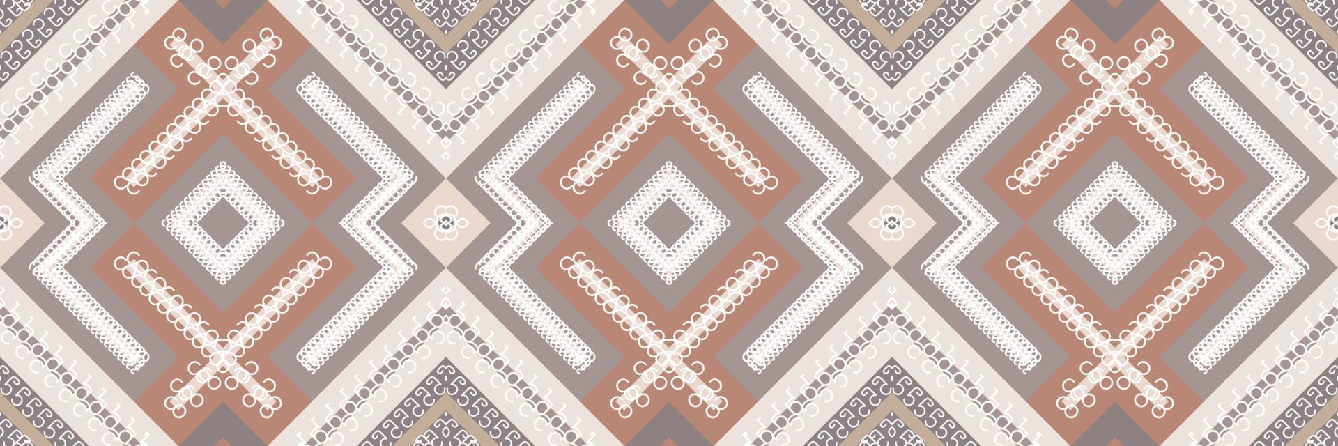 motif ethnique tribal. tapis à motifs traditionnels c'est un motif créé en combinant des formes géométriques. conception pour l'impression. utilisation dans l'industrie de la mode. vecteur