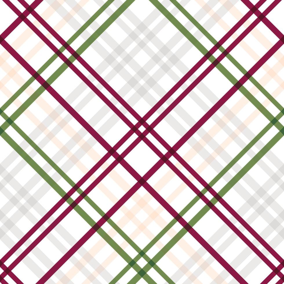 Le textile design à carreaux est composé de bandes alternées de fils colorés pré-teints tissés à la fois en chaîne et en trame à angle droit les uns par rapport aux autres. vecteur
