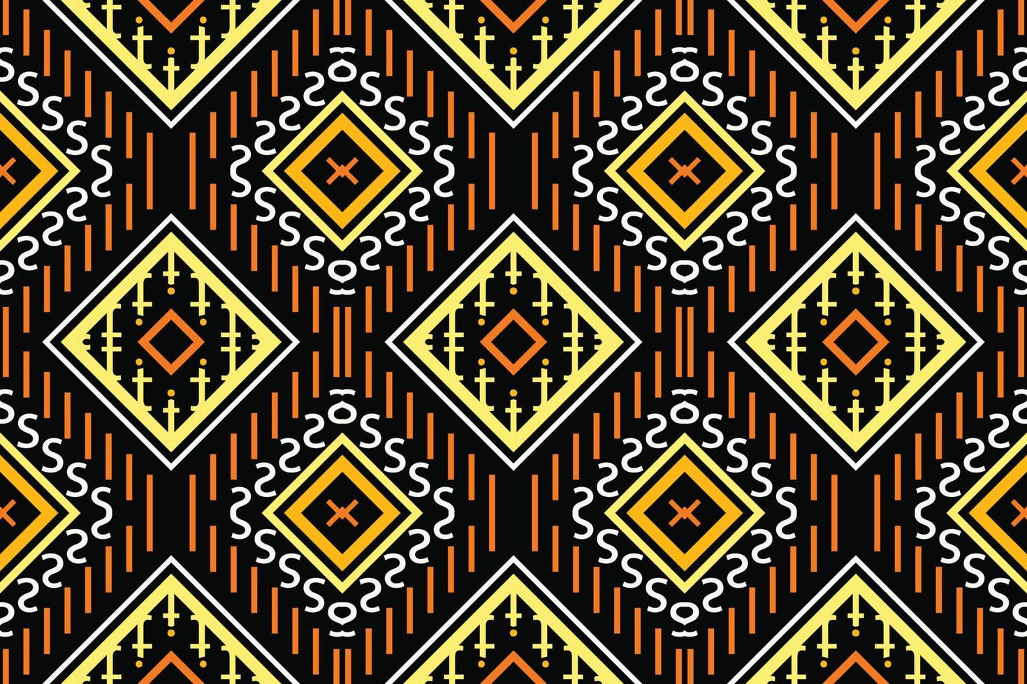 ethnique aztèque ikat modèle sans couture textile ikat triangle modèle sans couture numérique vecteur conception pour impression saree kurti borneo tissu aztèque brosse symboles swatches designer