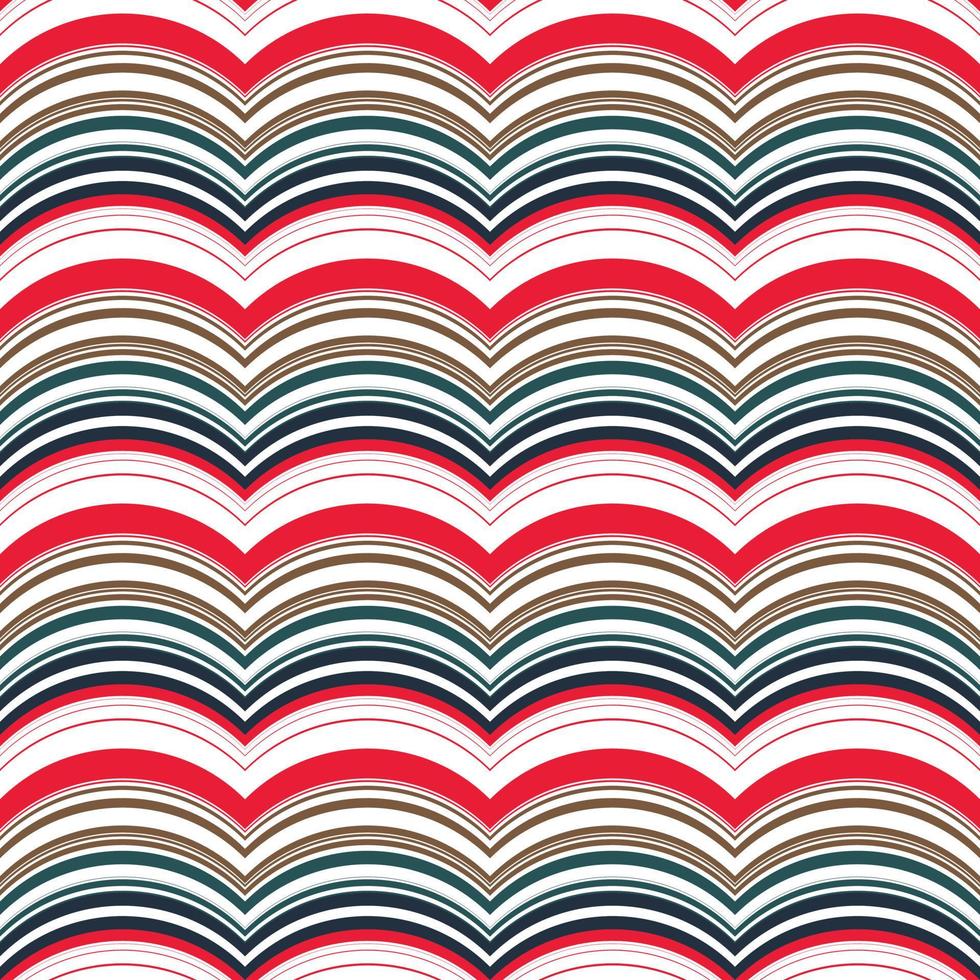 motif de chevron en zigzag populaire vintage impression d'art numérique conception de toile de fond de fête d'été vecteur