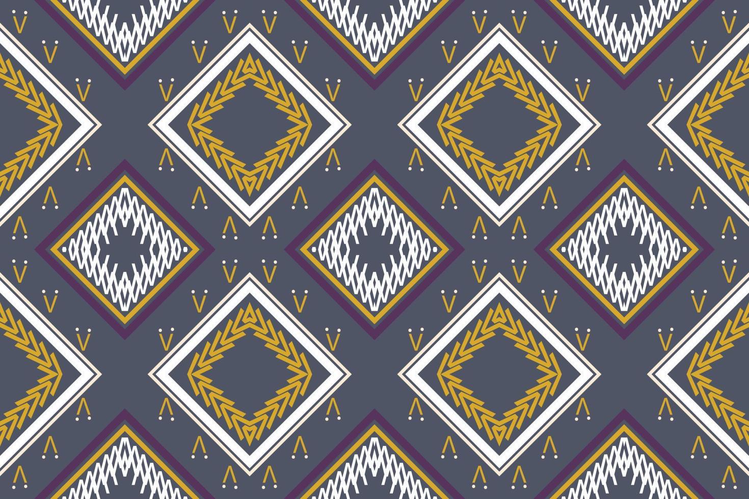 ethnique aztèque ikat modèle sans couture textile ikat triangle modèle sans couture numérique vecteur conception pour impression saree kurti borneo tissu aztèque brosse symboles échantillons élégant