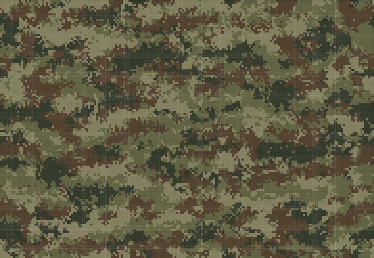 modèle sans couture de vecteur de camouflage militaire pixel