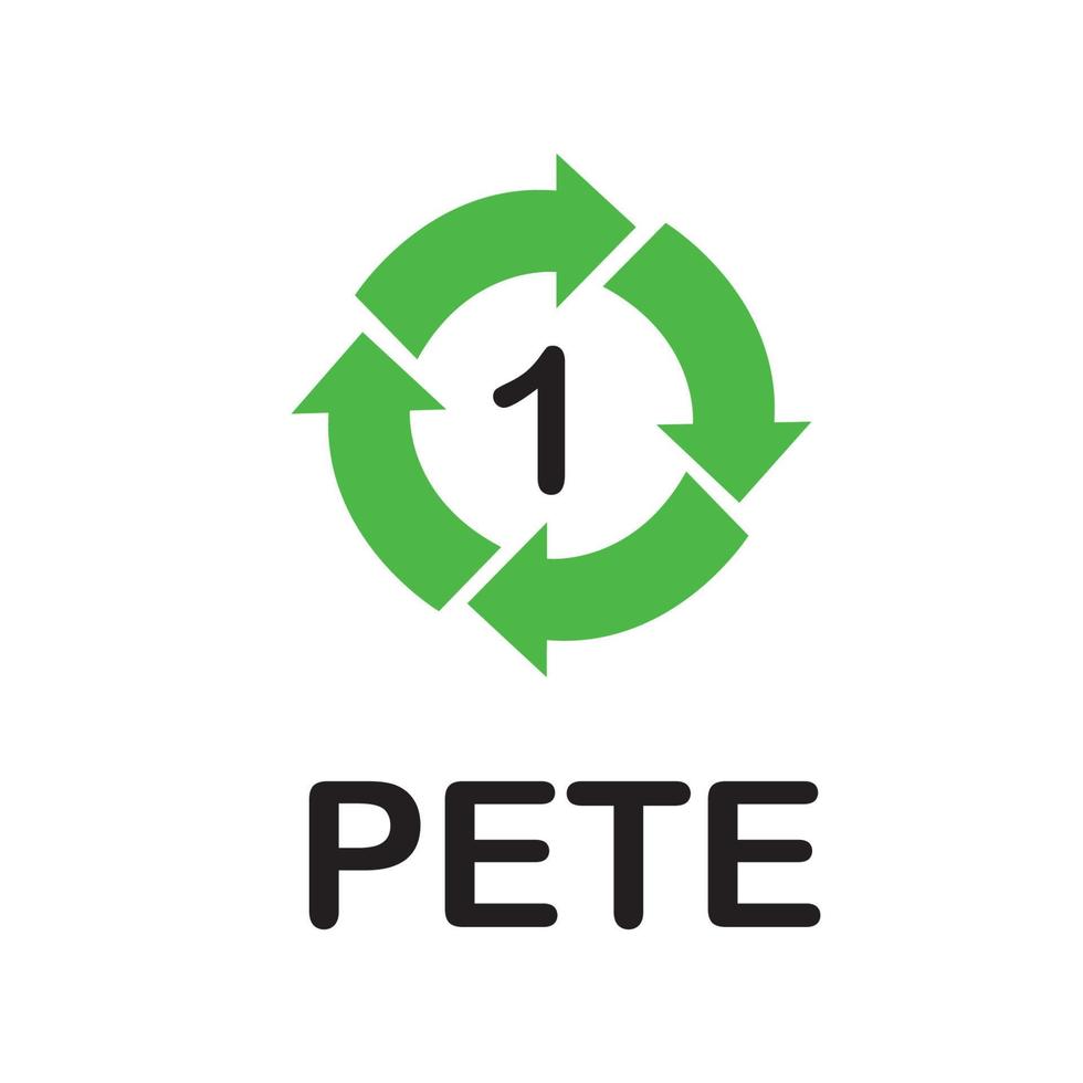icône de recyclage, vecteur d'icône de recyclage, image d'icône de recyclage de style plat à la mode, illustration d'icône de recyclage