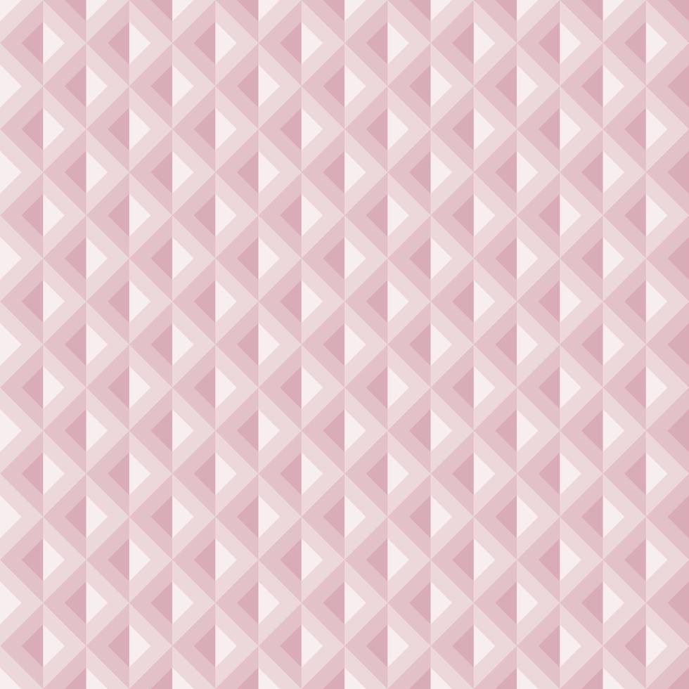 motif de répétition sans couture géométrique rose pastel. vecteur