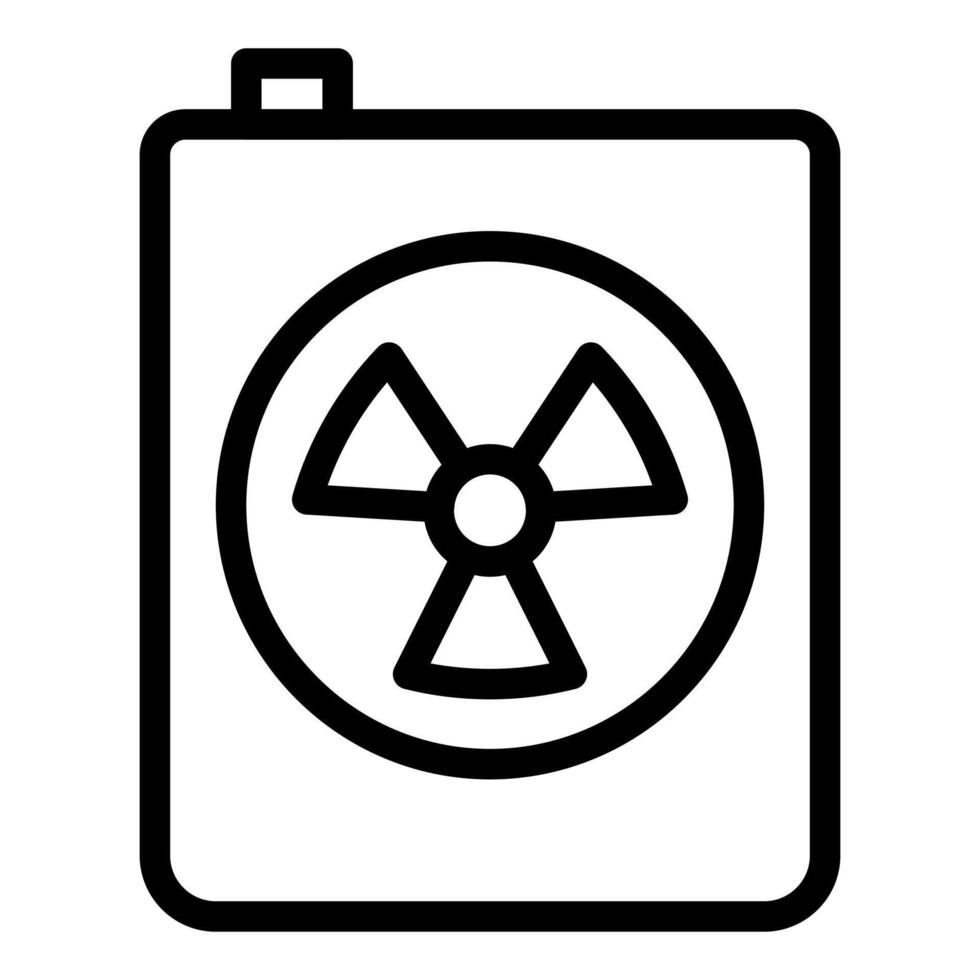 vecteur d'illustration nucléaire et icône de logo icône d'arme de l'armée parfaite.