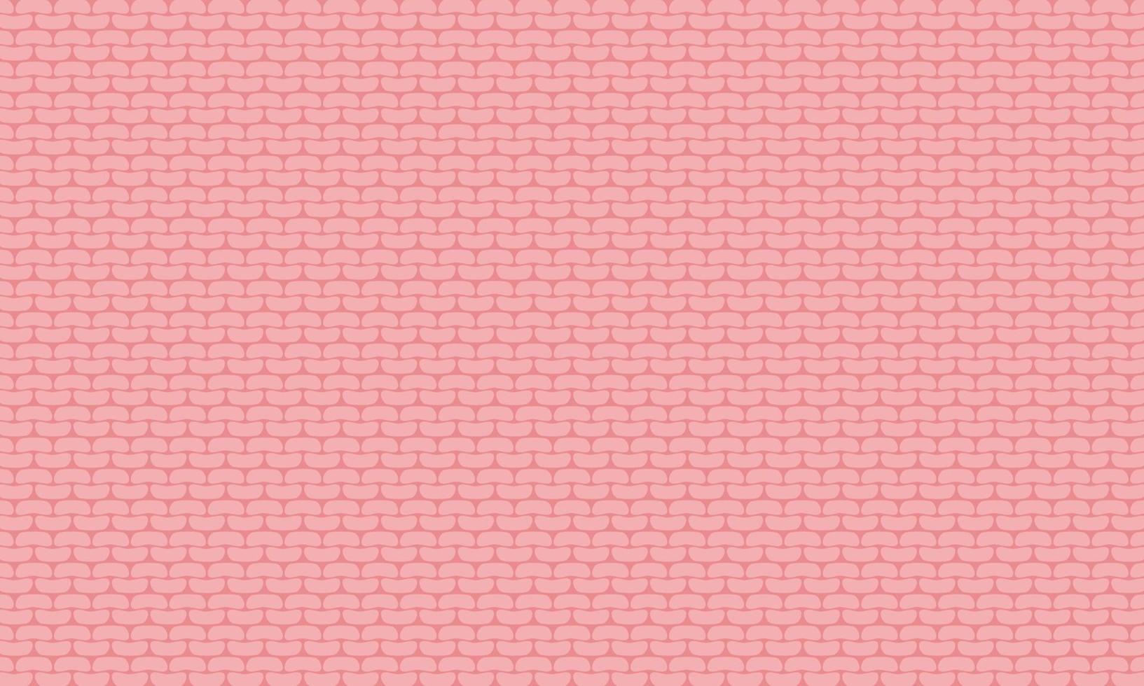 texture de tissu tricoté. modèle de tricot rose douillet vecteur