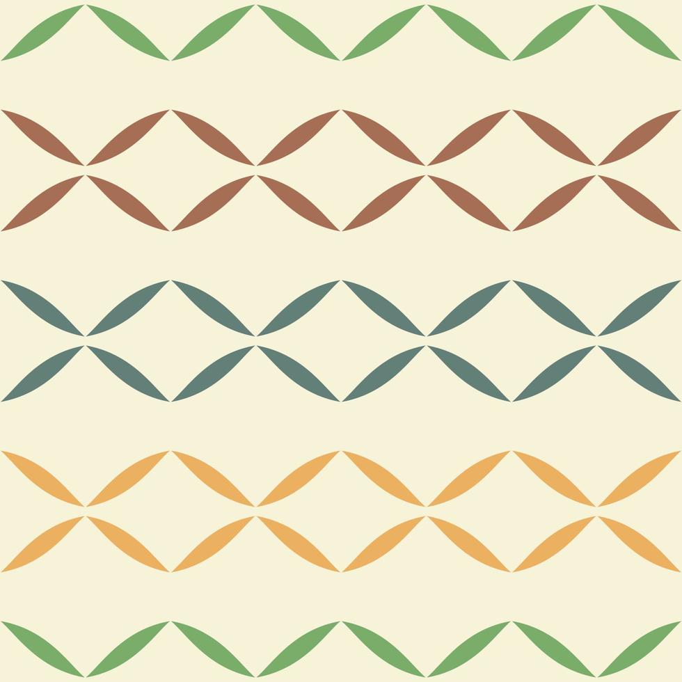 motif vectoriel géométrique rétro, arrière-plan abstrait répété