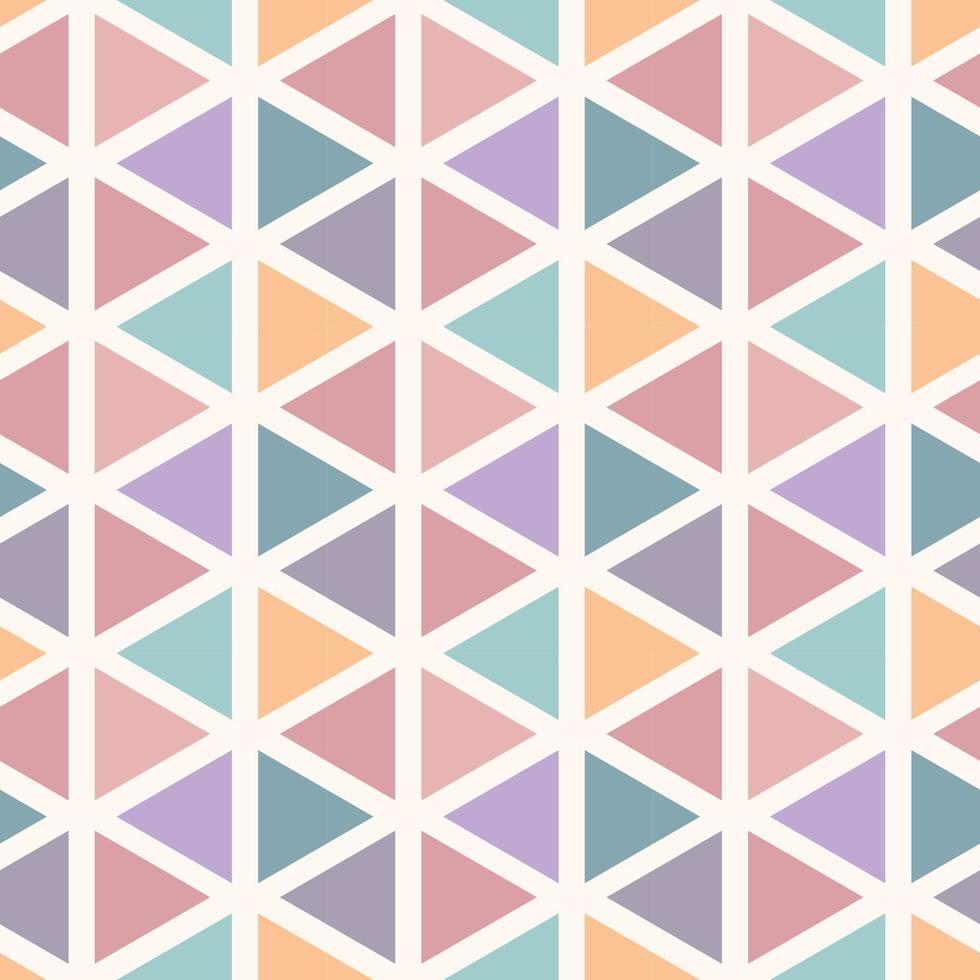 motif vectoriel géométrique abstrait avec triangles, fond de répétition sans couture.