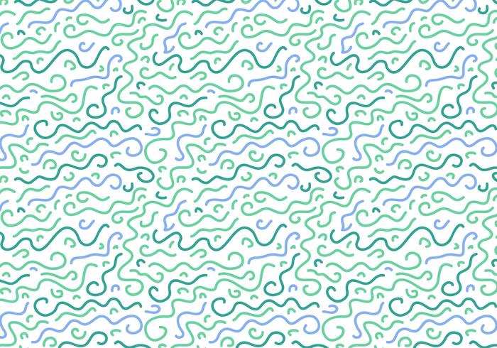 Vecteurs de motif Squiggle gratuits vecteur