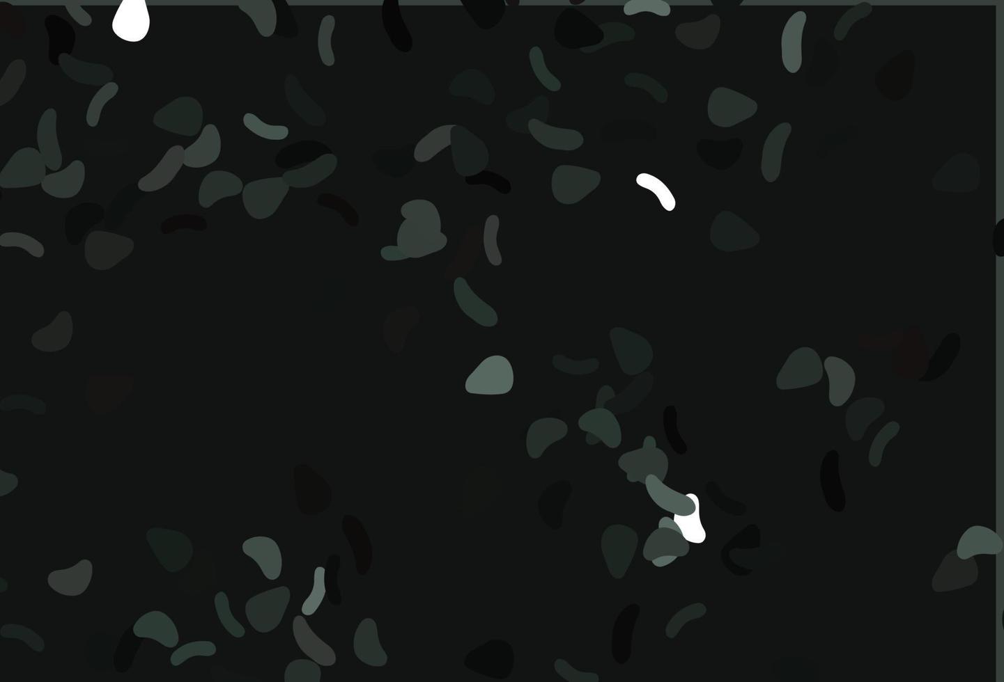 texture vecteur noir clair avec des formes aléatoires.